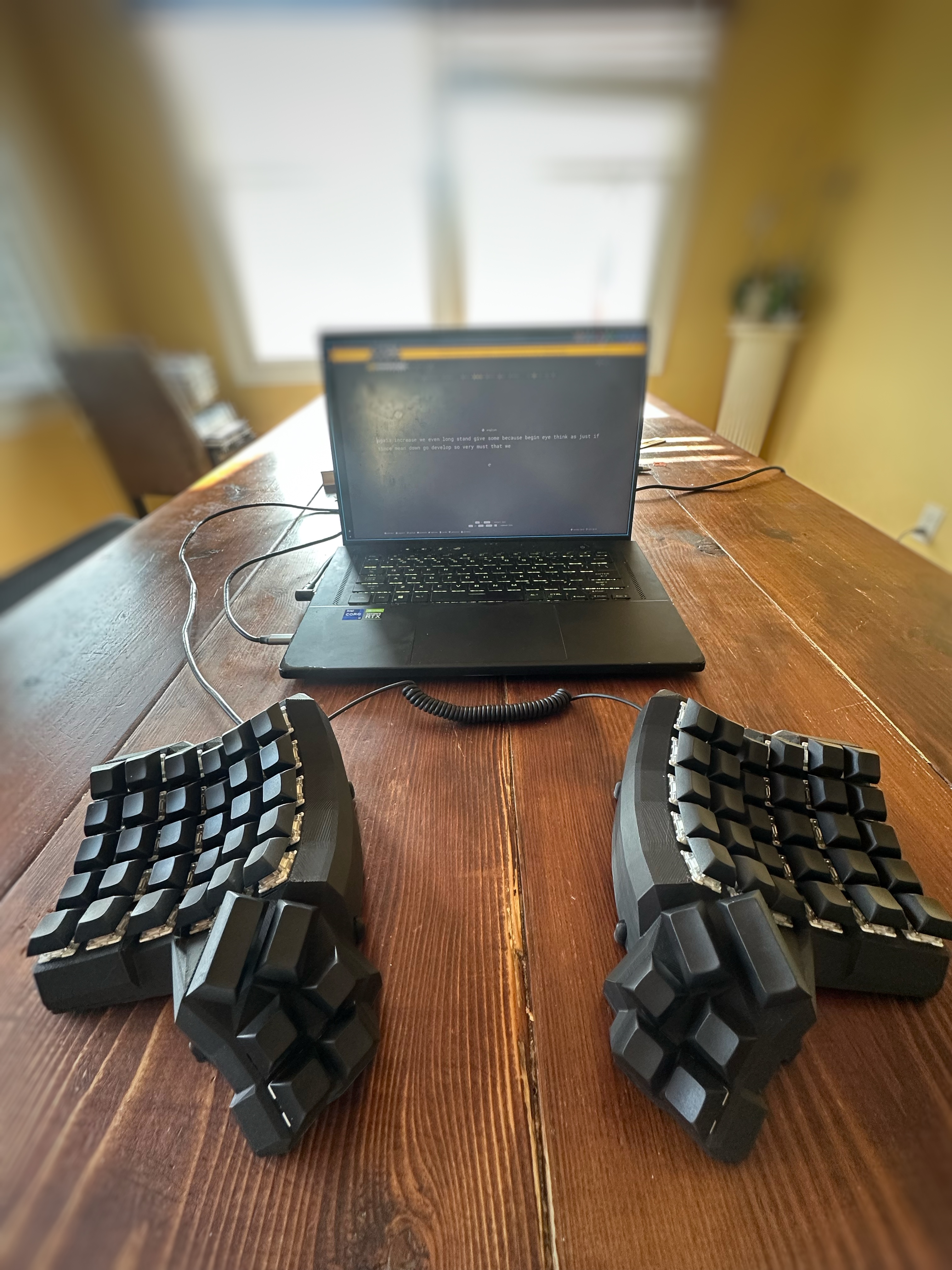 Completed keyboard POV